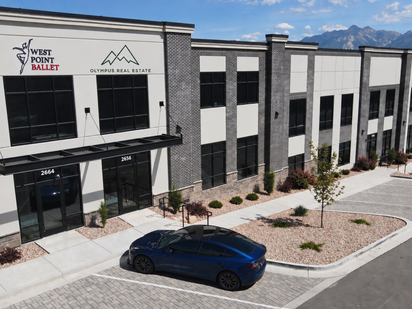 The Olympus Real Estate office at 2656 W Reagan Park Ln in Bluffdale, Utah